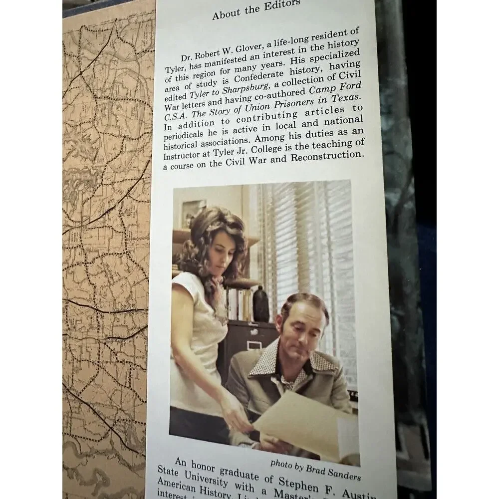 Tyler‎ and Smith County, Texas by Robert. W. Glover 1976 HC DJ